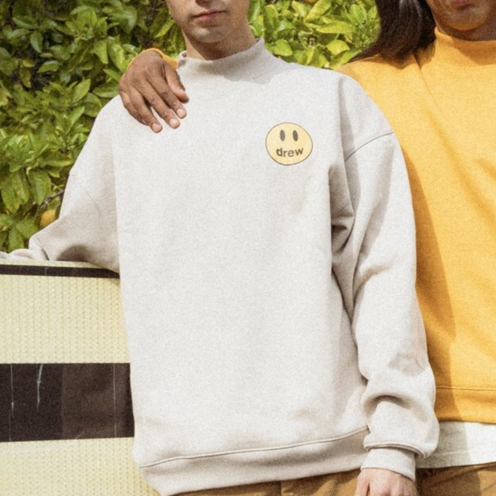 Drew house mock neck- sand, small/unisex -unopened